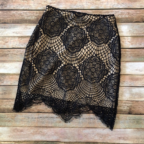 For Love & Lemons Grace Lace Skirt - Picture 5 of 5